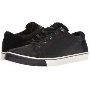 UGG Men's Brock II WP Black Leather Sneakers F254